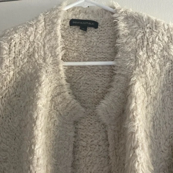 Banana Republic Sherpa Cardigan - Picture 2 of 8